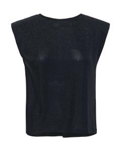 SOAKED IN LUXURY Блузка в черном цвете