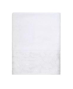 Набор полотенец Avanti Serafina с геометрической вышивкой, белый