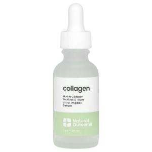 Коллаген, ультраэффективная сыворотка, без отдушек, 1 унция (30 мл) Natural Outcome