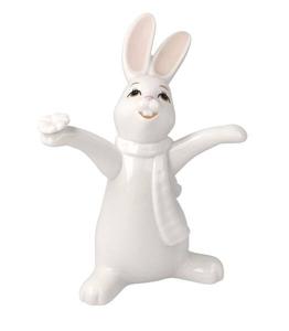 Декоративная фигурка Goebel Hase Snow White - Oh Happy Day!, белый