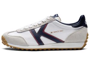 Kappa Износостойкие кроссовки SERIES с низким верхом унисекс, классические белые, темно-синие