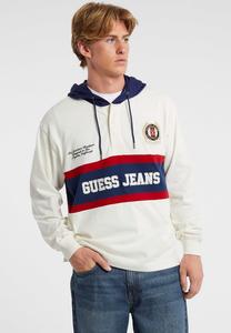 Худи Guess Jeans RUGBY, Weiß/White
