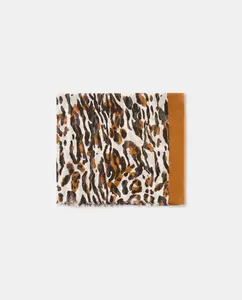 Шарф с животным принтом Tintoretto, песочный