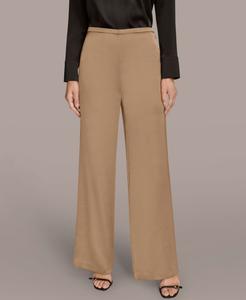 Женские брюки с широкими штанинами Donna Karan New York, Fawn
