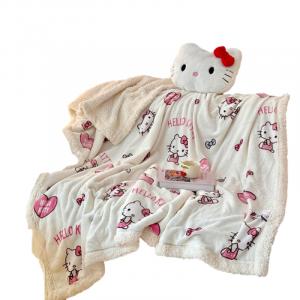 Sanrio Плед Hello Kitty My Melody розовый