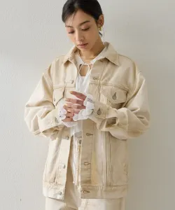 Джинсовая куртка Sunfade Whim Gazette, цвет Beige