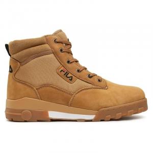 Мужские зимние ботинки Fila, цвет brown/chocolate brown