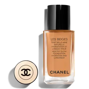 Увлажняющая и стойкая тональная основа LES BEIGES Healthy Glow Foundation CHANEL, BR102 (medium light-deep shade, rosy undertone)