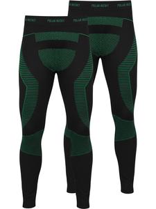 Normani 2 термоштаны, длинные лыжные трусы для мужчин, зелено-черные
