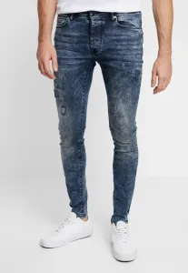 Джинсы aron, узкий крой Cars Jeans, Blue Black