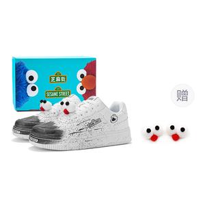 SESAME STREET Термоустойчивые противоскользящие износостойкие скейтерские кроссовки унисекс с увеличенной высотой для баланса Extreme Night Black+подарок [Улучшенная версия]