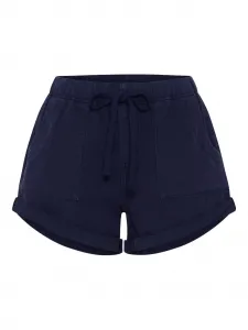 Бандитские шорты с манжетами и завязками One Teaspoon, синий