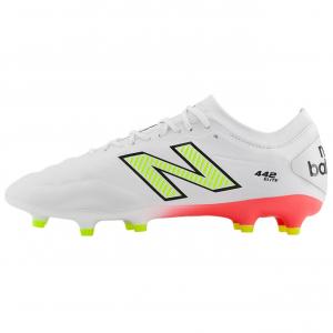 New Balance Бутсы 442 Elite Fg V2 White Energy Red Hi Lite