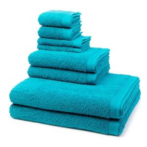 Superwuschel Набор полотенец Möve (8 шт), 50x1x100 см цвет lagoon