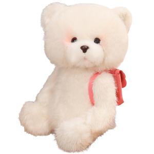 Плюшевая кукла мишка 25см/35см высота Barbne, белый