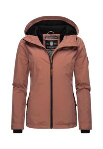 Переходная куртка ежевика MARIKOO, цвет Terracotta