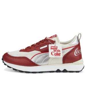 Кроссовки coca-cola x rider fv 'intense red silver' Puma, красный