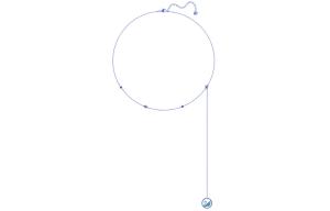 Swarovski Кулон для женщин фиолетовый