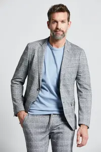 Куртка bugatti с разрезом по бокам, серый