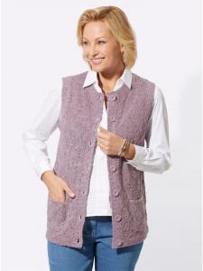 WITT WEIDEN Вязаный жилет сиреневого цвета