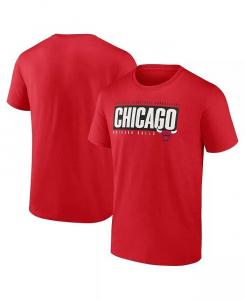 Футболка мужская красная Chicago Bulls Box Out Fanatics