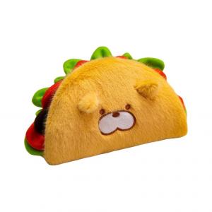 Runcan Коллекция плюшевых игрушек Cartoon Groundhog, Hamburger, Croissant Bag, Ice Cream, Tuck Dolls, высота 20 см