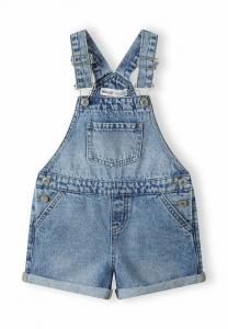 Комбинезон SHORT OVERALLS MINOTI, цвет Blue Denim