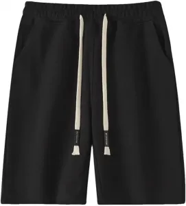 Мужские спортивные шорты с карманами и эластичным поясом