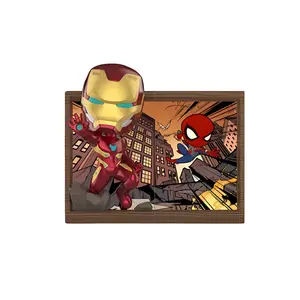 Marvel Photo Frame Collection слепая коробка товары одиночная мистери-бокс/полная коробка 8 шт POP MART