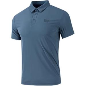 361° Футболка мужская Nile Blue тонкая прямая посадка