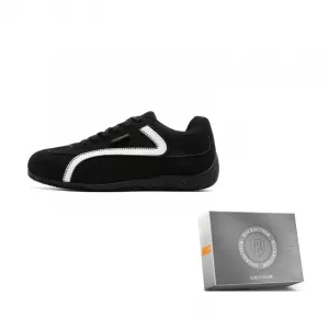 HACKBUTEER Ураган серия низкие повседневные кроссовки мужские в коробке черные, цвет Black