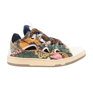 Кроссовки Lanvin Curb Sneakers, Multi-Color Snakeskin
