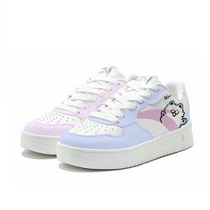 ANTA Расслабленные устойчивые к истиранию легкие нескользящие низкие скейтборд кроссовки unisex blue pink mismatched