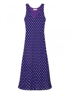 Платье в горох Tory Burch, синий