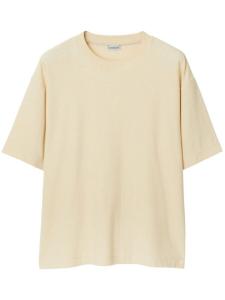 Burberry футболка с круглым вырезом, нейтральный цвет