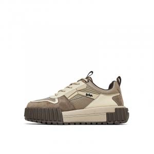 Lee Cooper Скользостойкие износостойкие дышащие мужские скейтерские кеды лоу-топ светло-коричневые, цвет Light Coffee