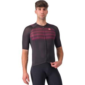 Футболка Castelli Aero Race 8 Limited Edition Castelli, Black/Deep Bordeaux