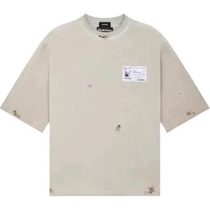 Футболка мужская серая WE11DONE, серый