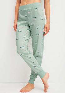 Пижамные брюки Calida MIT BÜNDCHEN, Light Aqua/Light Green