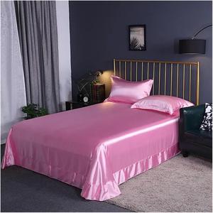 YUSIWOAL Комплект постельного белья из темно-синего сатина