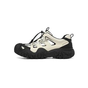 RED DRAGONFLY Антискользящие износостойкие треккинговые ботинки для мужчин бело-черные, цвет White Black