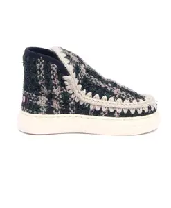 Яркие текстильные ботинки-кроссовки в эскимосском стиле Mou, мультиколор