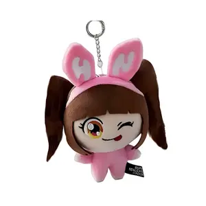 Кукла Takashi Murakami Newjeans X Takashi Murakami HANNI плюшевый кулон трубы LINE FRIENDS