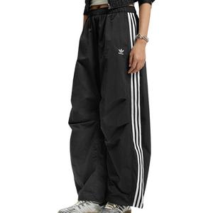 Женские спортивные брюки 3S Adidas Originals, черно-белый