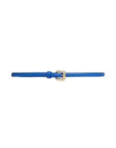 Ремень Leather Belt 8 By Yoox, синий