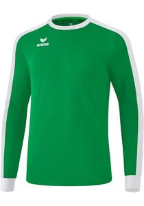 Рубашка erima Retro Star Trikot langarm, цвет smaragd/weiss