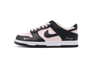 Nike Повседневные кроссовки dunk pink mist forest нескользящие износостойкие низкие детские скейтбординг обувь black для подростков