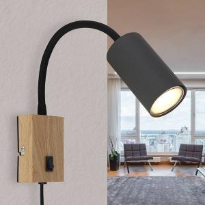 Настенный светильник Globo Lighting Robby Typ B, железо - 1-светлое - коричневый / серый