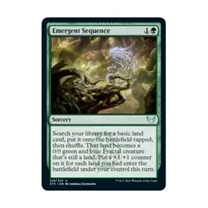 CCG Экстренная последовательность (U), MTG - Strixhaven - School of Mages