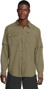 Мужская рубашка с длинным рукавом Columbia Skien Valley, Stone Green